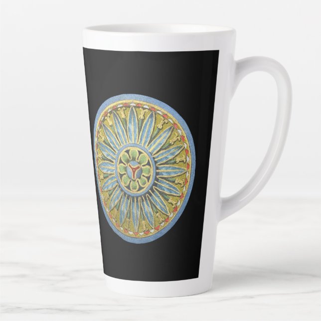 Tasse Latte Rosette architecturale antique n° 2 (Droite)