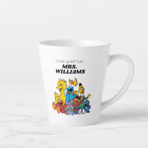 Tasse Latte Rue Sésame   Le plus grand enseignant du monde