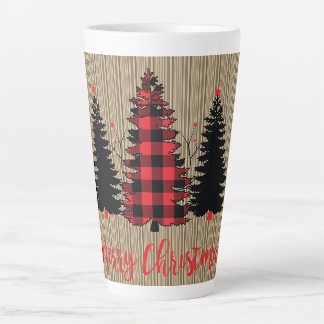 Tasse Latte Rustic Farmhouse (Devant)