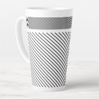 Rythme diagonal en noir et blanc