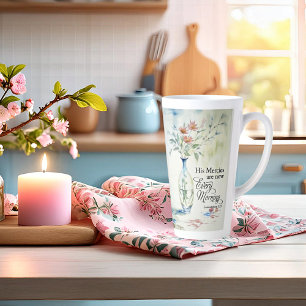 Tasse Latte Sa miséricorde est nouvelle chaque matin