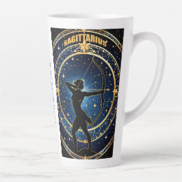 Tasse Latte Sagittaire signe astrologique