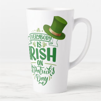 Tasse Latte Saint Patrick's Day 