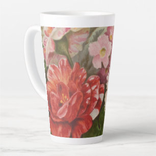 Tasse Latte Saint-Valentin antique, L. Prang & Co., 1882