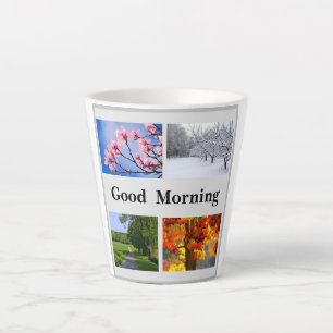 Tasse Latte Saisons De L'Année