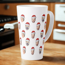 Santa Hat Personnalisé Visage 3 Photo Cadeau de No