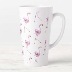 Tasse Latte Série Flamant Tendre Design 5 