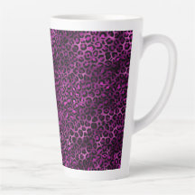Série Purple and Gold Leopard Design 3
