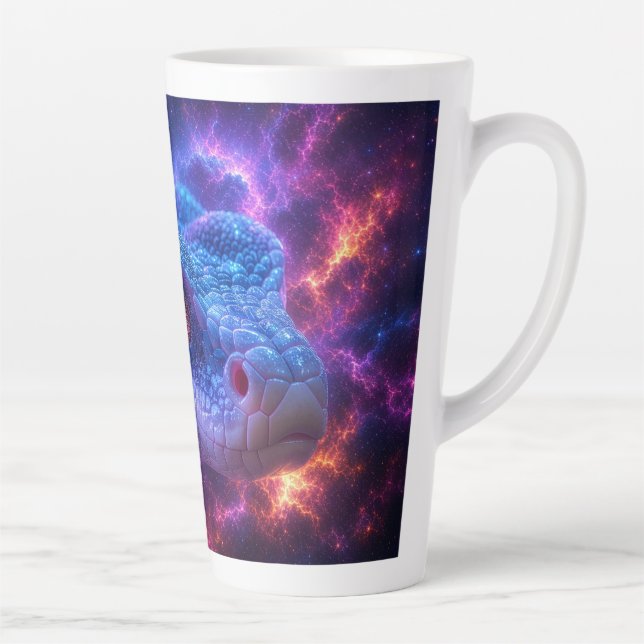 TASSE LATTE SERPENT DANS L'ESPACE (Droite)
