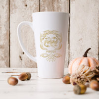 Signe astrologique Poisson doré | Monogramme