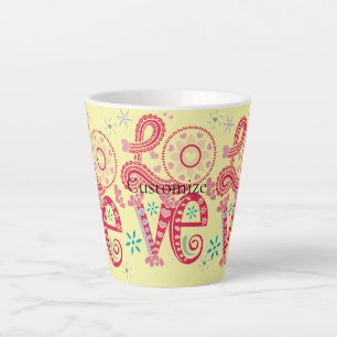 Tasse Latte SIGNE D'AMOUR Super Hippie Thunder_Cove