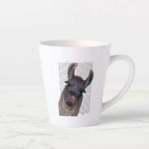 Tasse Latte Silly Llama