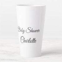 SIMPLE MINIMAL.CUTIE AJOUTER NOM BÉBÉ Baby shower 