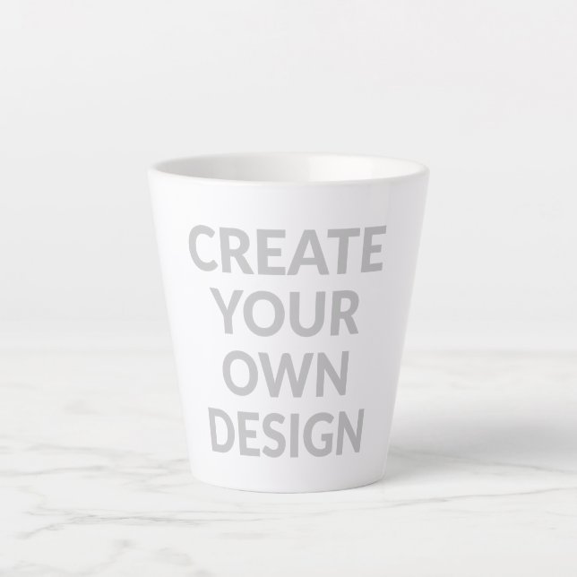 Tasse Latte Simplement - Créez Votre Propre  (Devant)