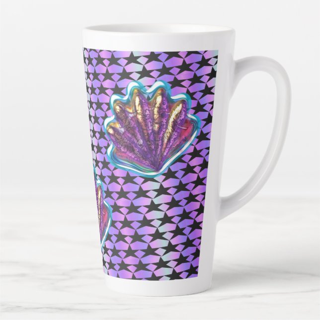 Tasse Latte Sirène SeaShell (Droite)