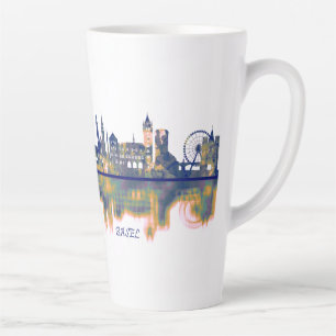Tasse Latte Skyline de Bâle