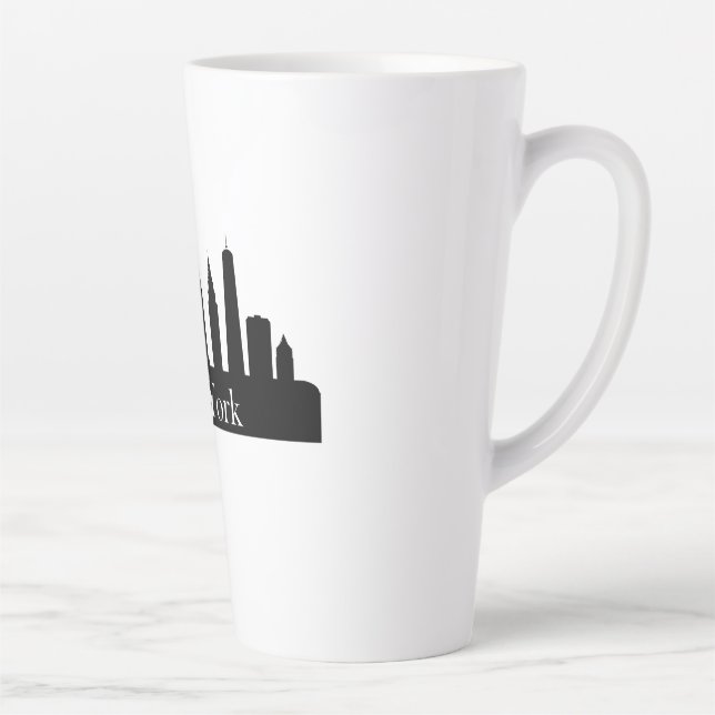 Tasse Latte Skyline New York (Droite)