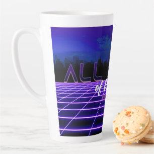 Tasse Latte SlipperyJoe's toutes sortes tort bold 3D texte ret