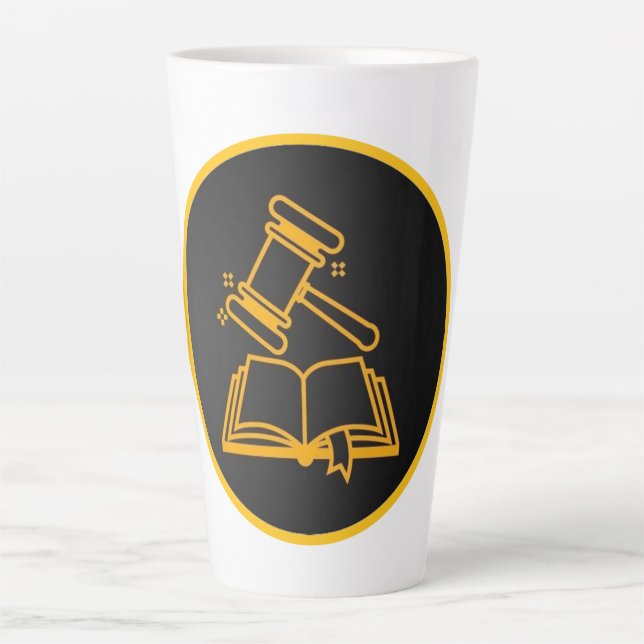 Tasse Latte Smart Look lié à la loi (Devant)
