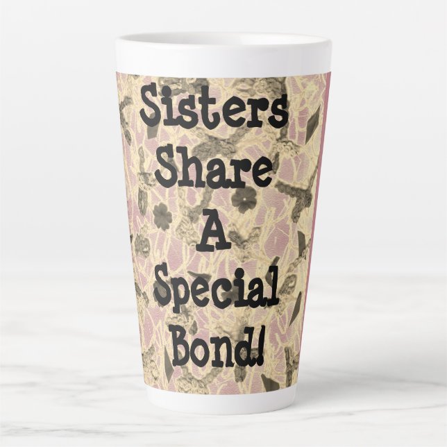Tasse Latte Soeur des vaches flottantes (Devant)