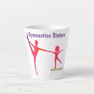 Tasse Latte Soeurs de gymnastique