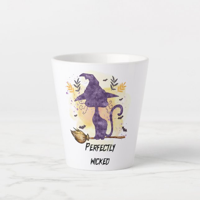Tasse Latte Sorcières fous (Devant)