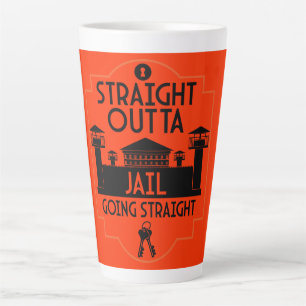 Tasse Latte Sortez De Prison Libération Cadeau