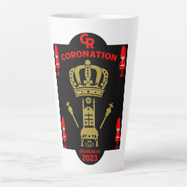 Tasse Latte Souvenir commémoratif du couronnement du roi Charl