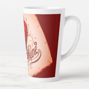 Tasse Latte Soyez à moi - Valentine's