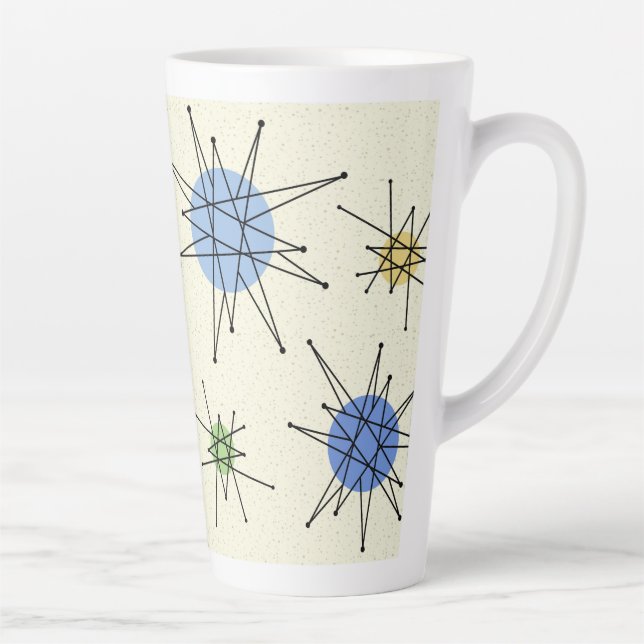 Tasse Latte Starburst franciscain du milieu du siècle 1 (Droite)