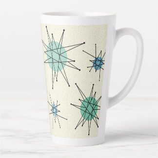 Tasse Latte Starburst franciscain du milieu du siècle 5