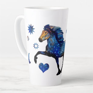 Tasse Latte Stary Night Charismatic Tolting cheval islandais