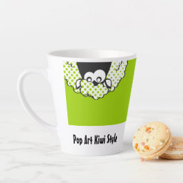 Tasse Latte Style Pop Art Kiwi