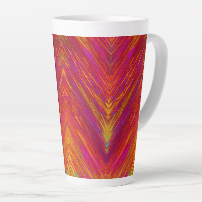 Tasse Latte Sunsets du Sud-Ouest (Angle droit)