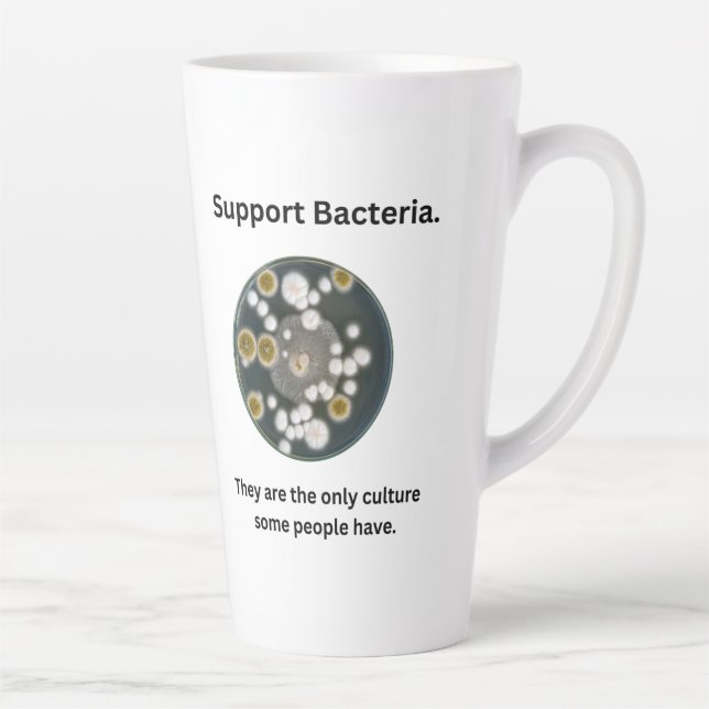 Tasse Latte Support Bactérie (Droite)