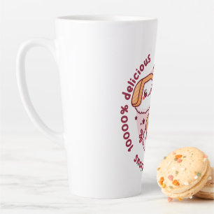 Tasse Latte sushi kawaii avec des citations drôles pour amoure
