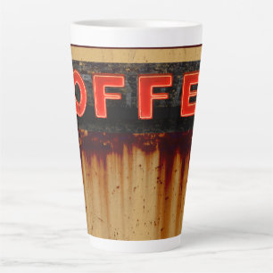 Tasse Latte SYMBOLE DE CAFÉ NOYON Rustique