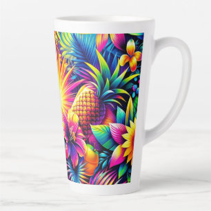 Tasse Latte Symphonie Neon Summer