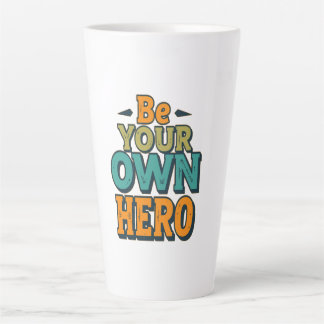 Tasse Latte T-shirt citation motivationnel d'autonomisation