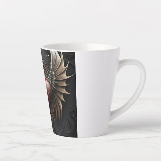 Tasse Latte T-shirt homme (Droite)