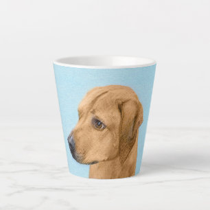 Tasse Latte Tableau Rhodesian Ridgeback - Art Chien original