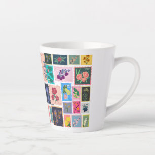 Tasse Latte Tampon post-timbre en retard