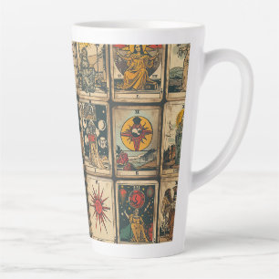 Tasse Latte Tarot vintage