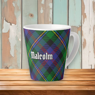 Tasse Latte Tartan du clan Malcolm