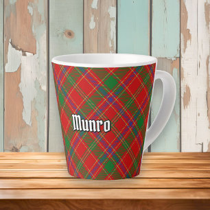 Tasse Latte Tartan du clan Munro