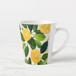 Tasse Latte "Tasses d'Espresso Citron Bliss"