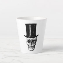 Tate de café crâne, Coupe de café,