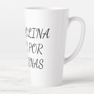 Tasse Latte Taza con frase del mundo del motor