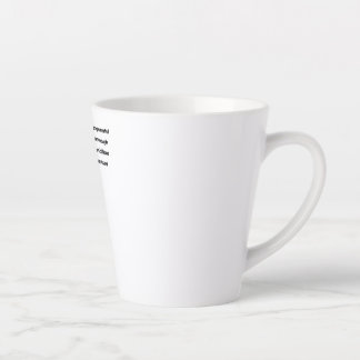 Tasse Latte Taza de amor propio