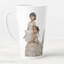Taza de café latte